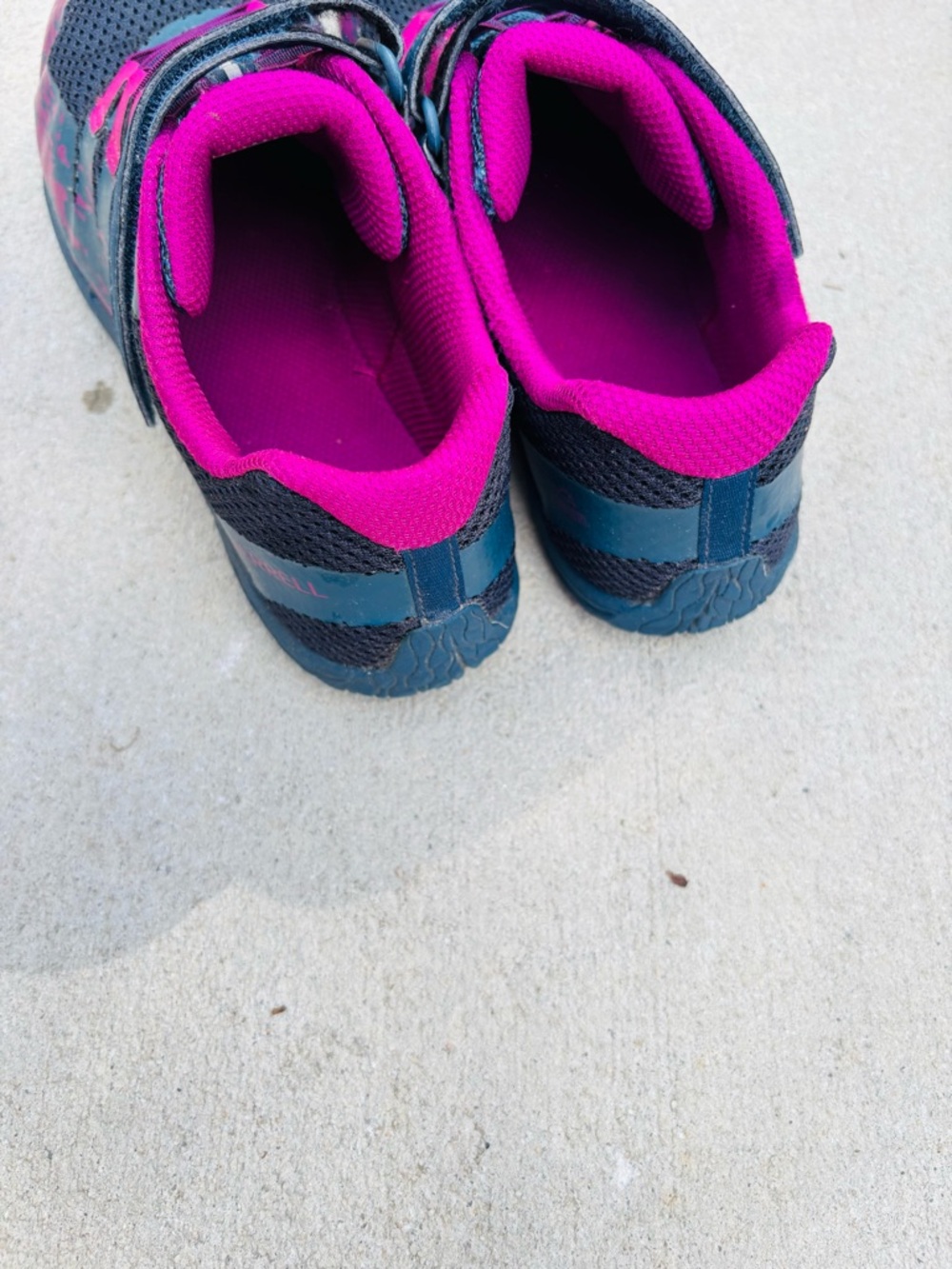Merrell Women’s size 7 Trail Glove 5 Purple Navy Blue Low Top Comfort Sneakers - Picture 8 of 9